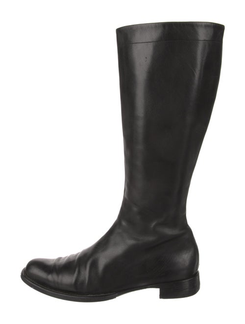 Jil Sander Leather Riding Boots