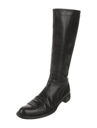 Jil Sander Leather Riding Boots