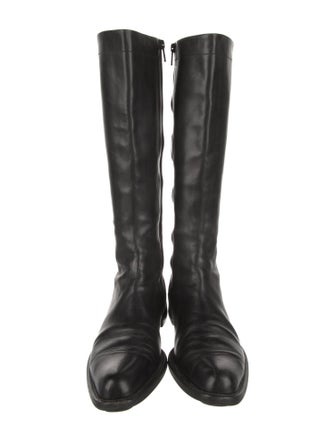 Jil Sander Leather Riding Boots