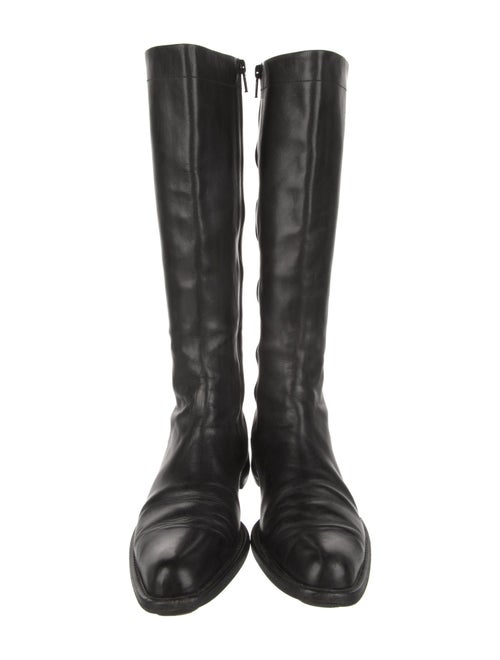 Jil Sander Leather Riding Boots