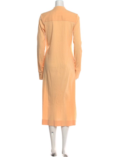 Jil Sander Mock Neck Long Dress