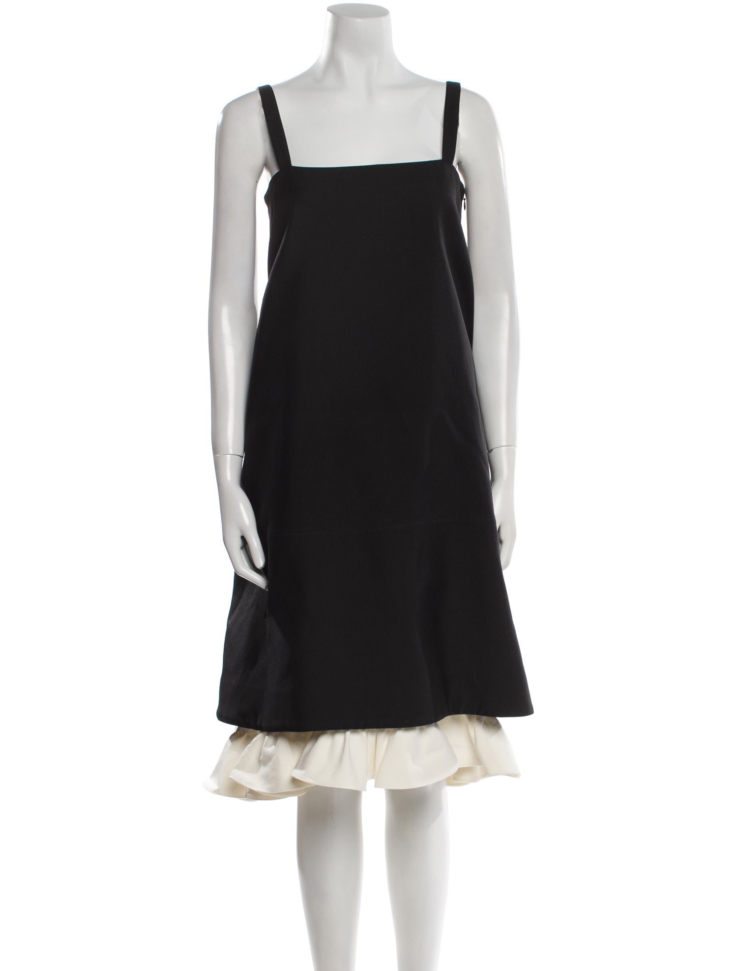 Jil Sander Nylon Midi Length Dress