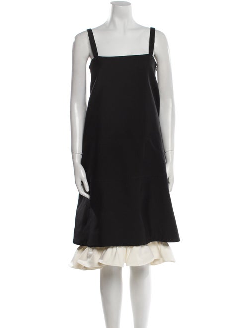 Jil Sander Nylon Midi Length Dress