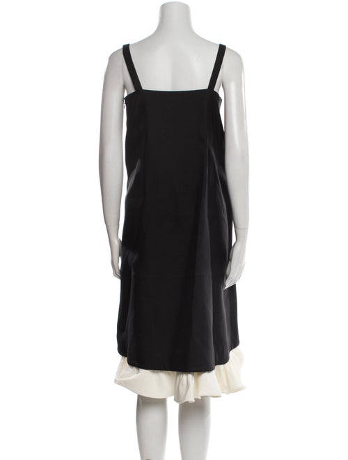 Jil Sander Nylon Midi Length Dress