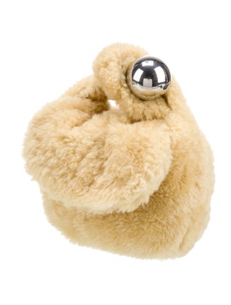 Jil Sander Shearling Top Handle Bag