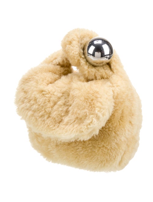 Jil Sander Shearling Top Handle Bag