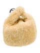 Jil Sander Shearling Top Handle Bag