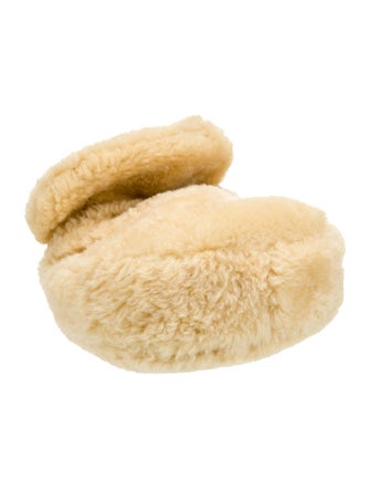 Jil Sander Shearling Top Handle Bag