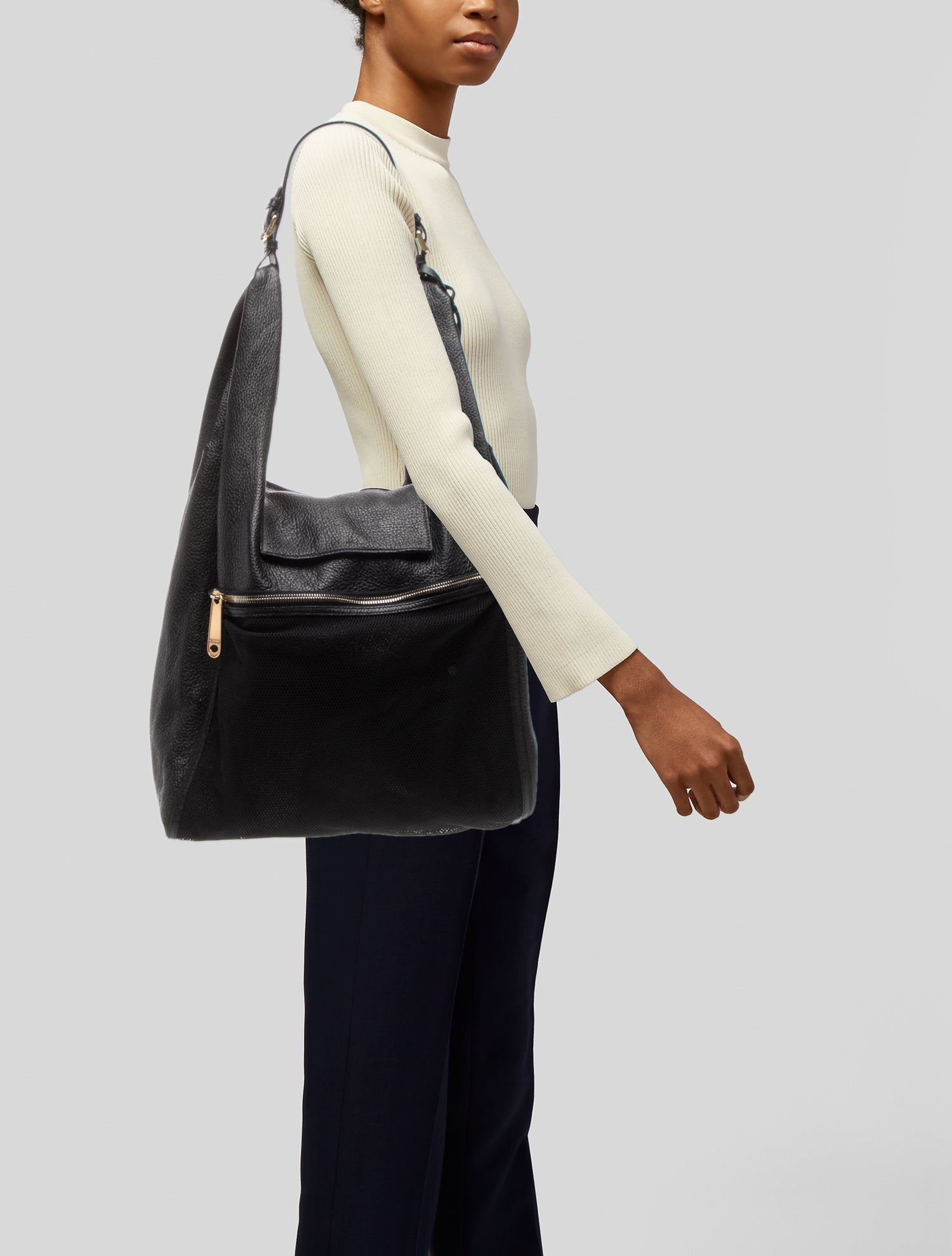 Jil Sander Leather Hobo