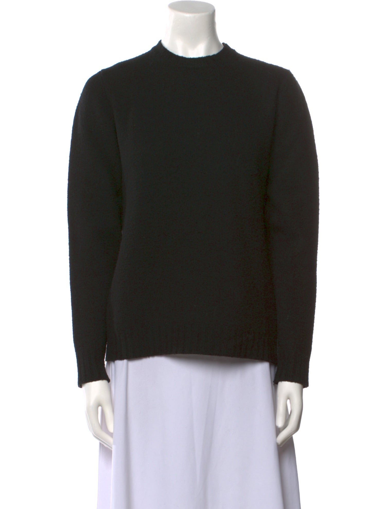 Jil Sander Wool Mock Neck Sweater