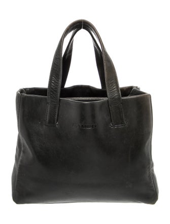 Jil Sander Leather Top Handle Bag