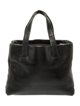 Jil Sander Leather Top Handle Bag