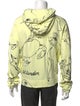 Jil Sander Printed V-Neck Hoodie