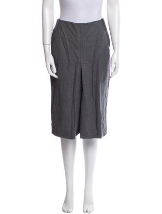 Jil Sander Virgin Wool Knee-Length Skirt