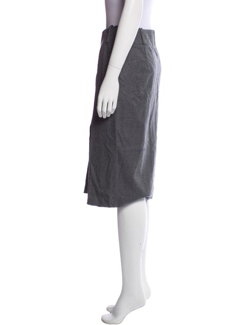 Jil Sander Virgin Wool Knee-Length Skirt