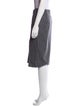 Jil Sander Virgin Wool Knee-Length Skirt