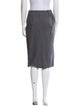 Jil Sander Virgin Wool Knee-Length Skirt