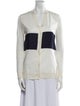 Jil Sander Silk Striped Sweater
