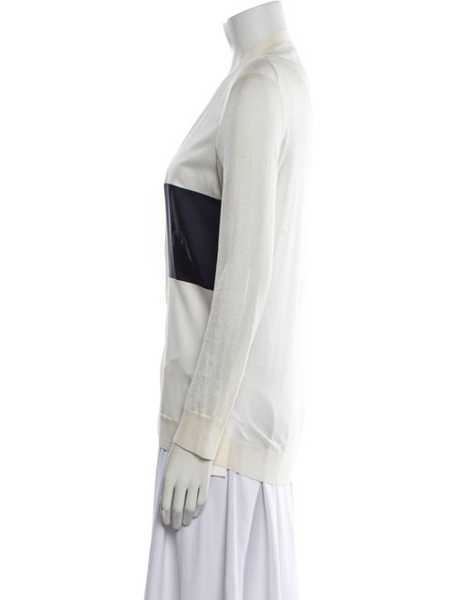 Jil Sander Silk Striped Sweater