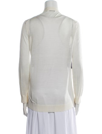Jil Sander Silk Striped Sweater