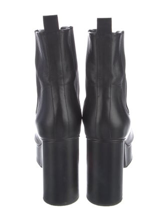 Jil Sander Leather Combat Boots