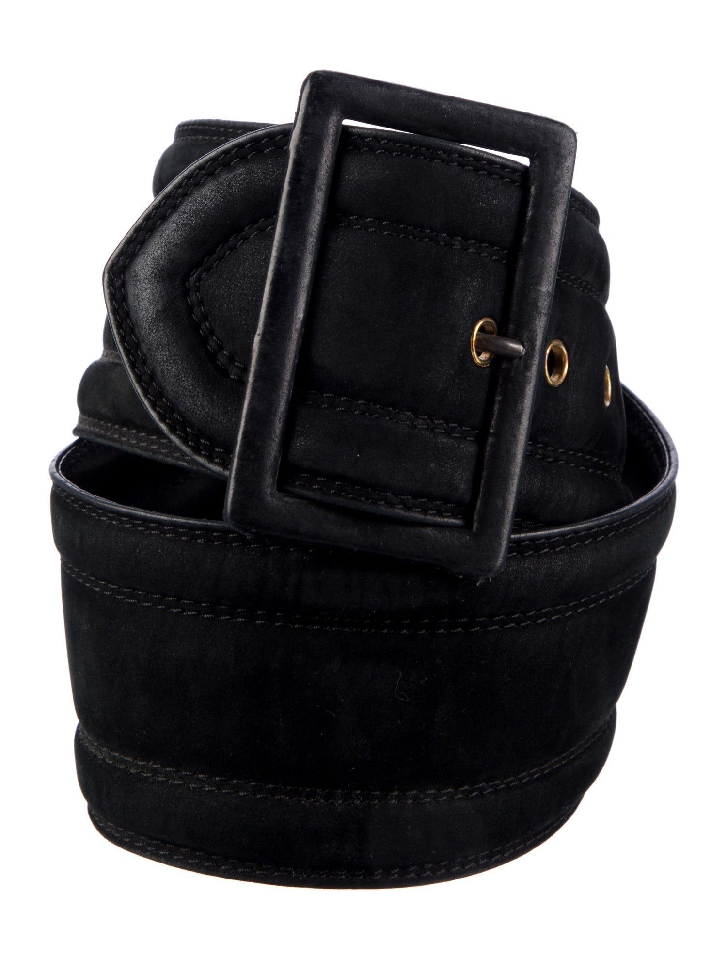 Jil Sander Wide Leather Waist Belt