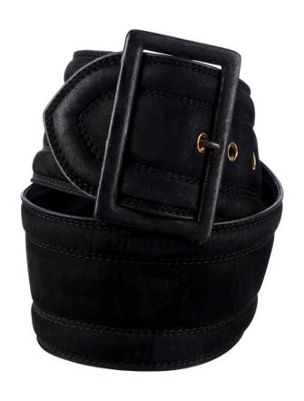 Jil Sander Wide Leather Waist Belt