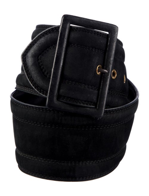 Jil Sander Wide Leather Waist Belt