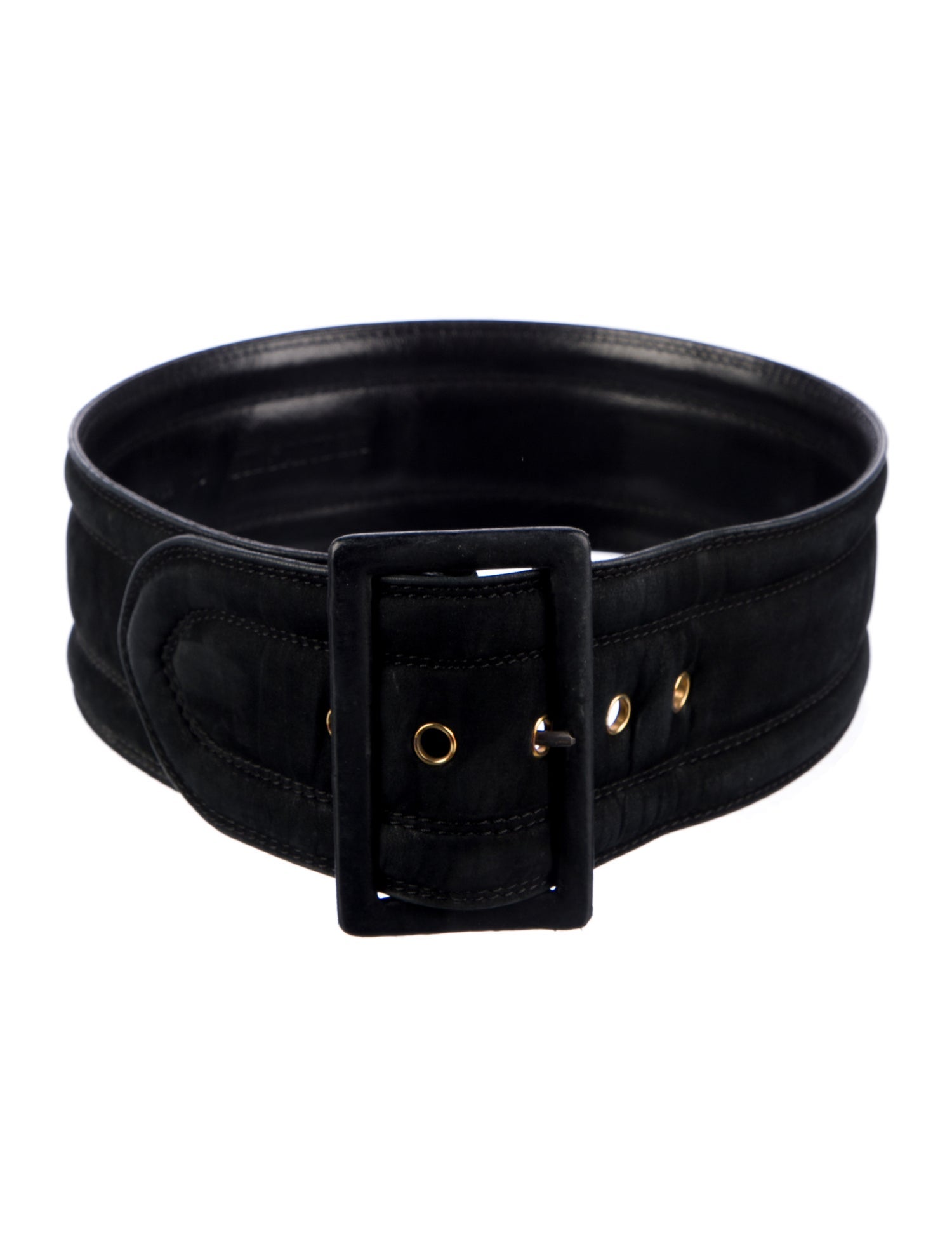Jil Sander Wide Leather Waist Belt