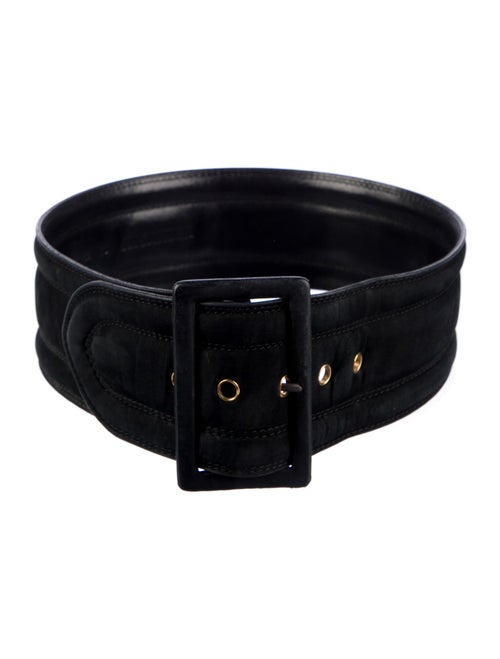 Jil Sander Wide Leather Waist Belt