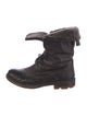 Jil Sander Leather Combat Boots