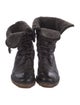 Jil Sander Leather Combat Boots
