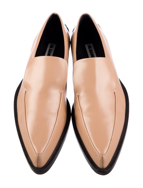 Jil Sander Leather Loafers