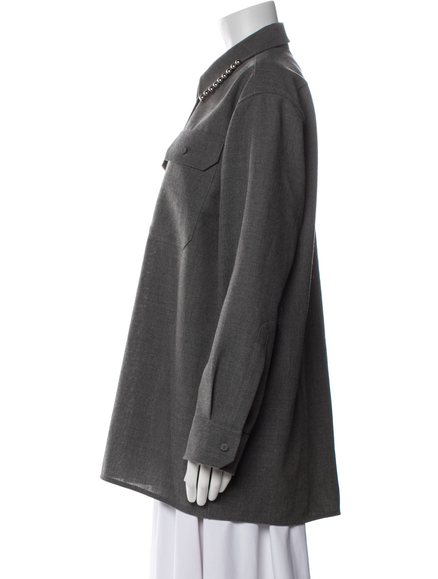 Jil Sander Wool Utility Jacket