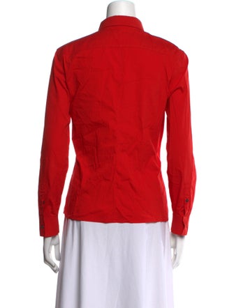 Jil Sander Long Sleeve Button-Up Top