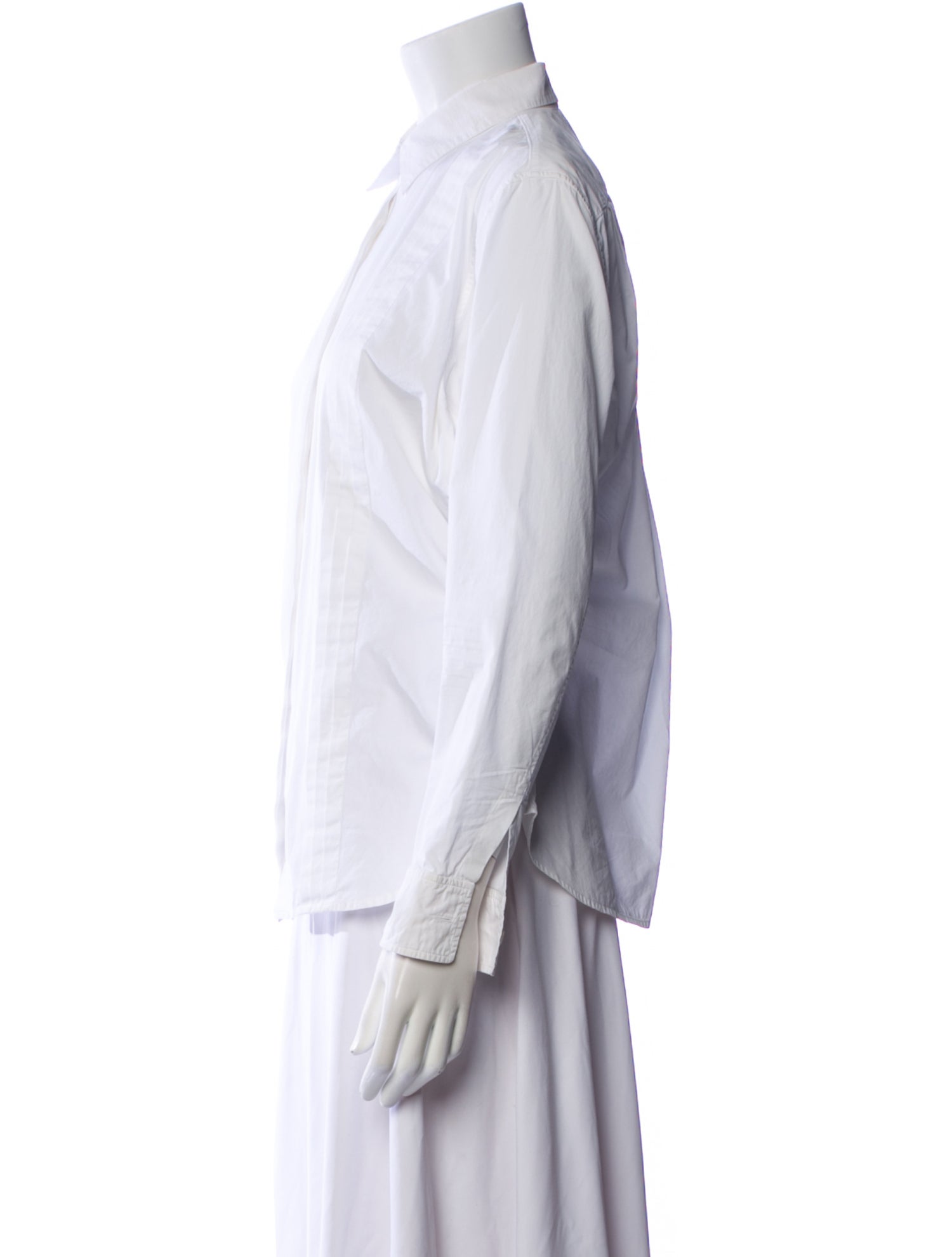 Jil Sander Long Sleeve Button-Up Top