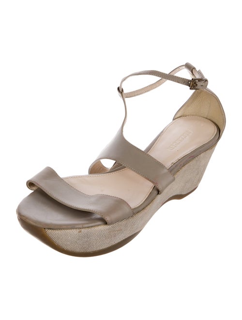 Jil Sander Leather Sandals