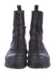 Jil Sander Leather Combat Boots