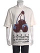 Jil Sander Graphic Print Crew Neck T-Shirt