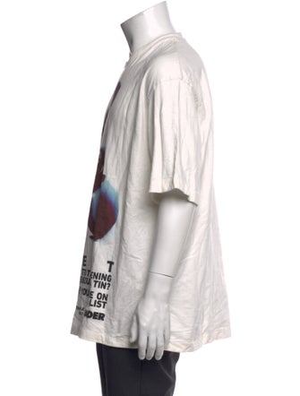 Jil Sander Graphic Print Crew Neck T-Shirt