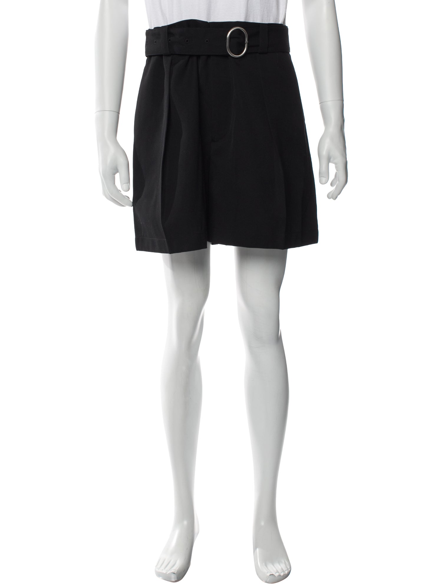Jil Sander Wool Flat Front Shorts