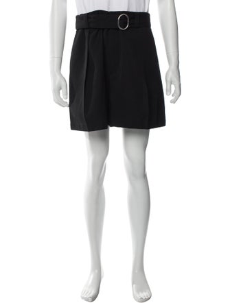 Jil Sander Wool Flat Front Shorts