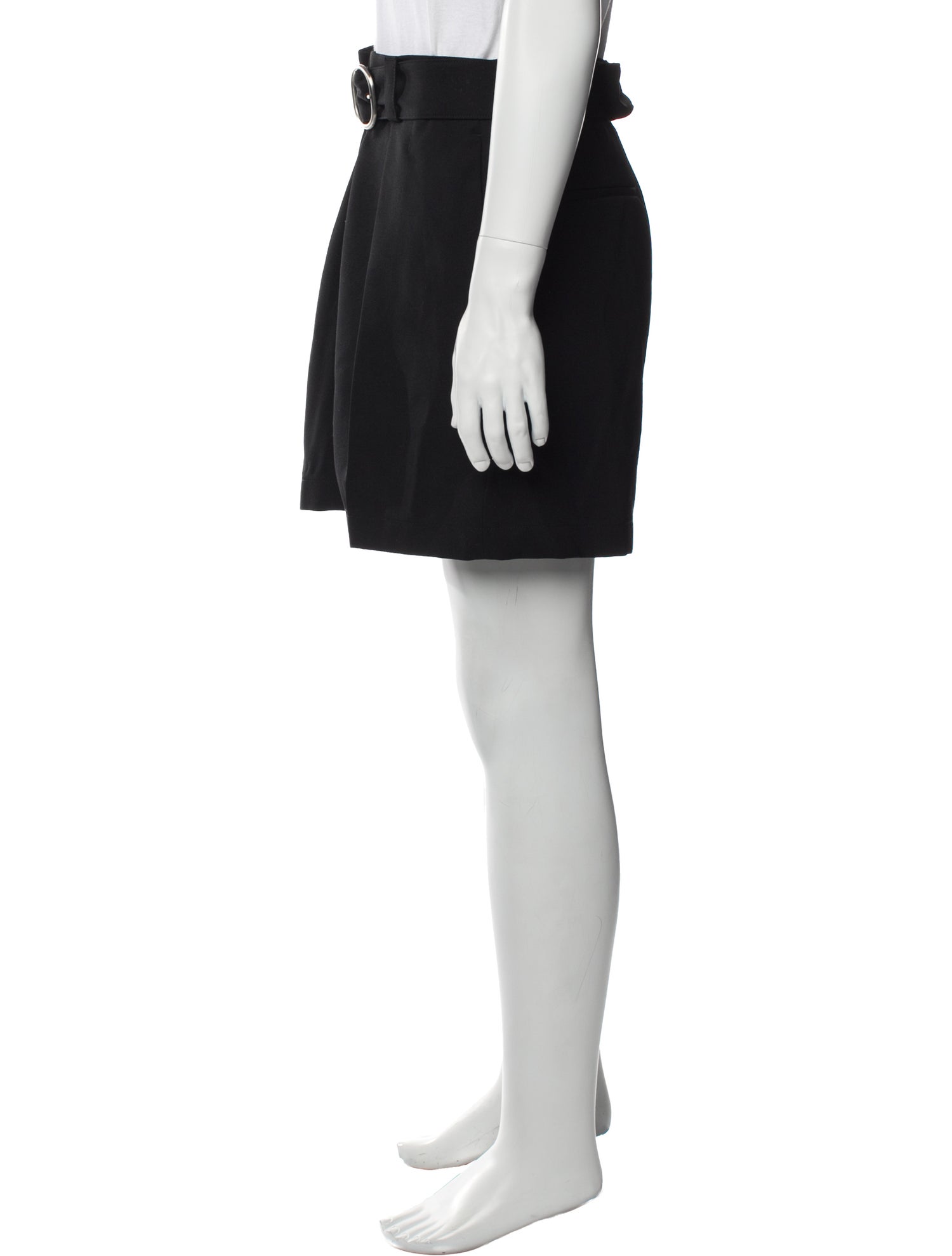 Jil Sander Wool Flat Front Shorts