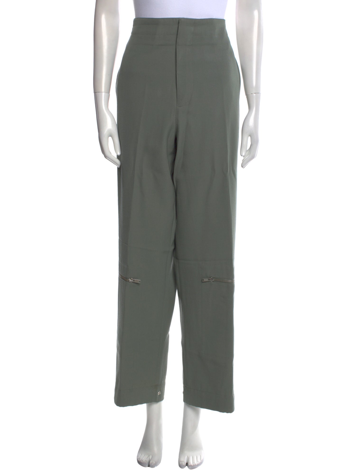 Jil Sander Wool Straight Leg Pants