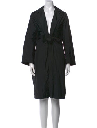 Jil Sander V-Neck Knee-Length Dress