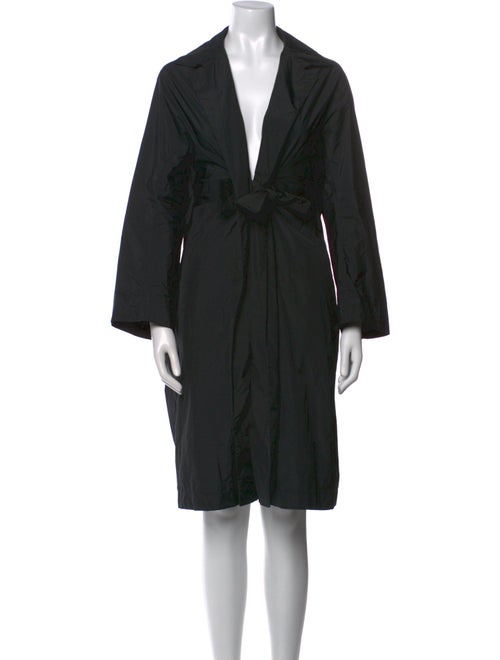 Jil Sander V-Neck Knee-Length Dress