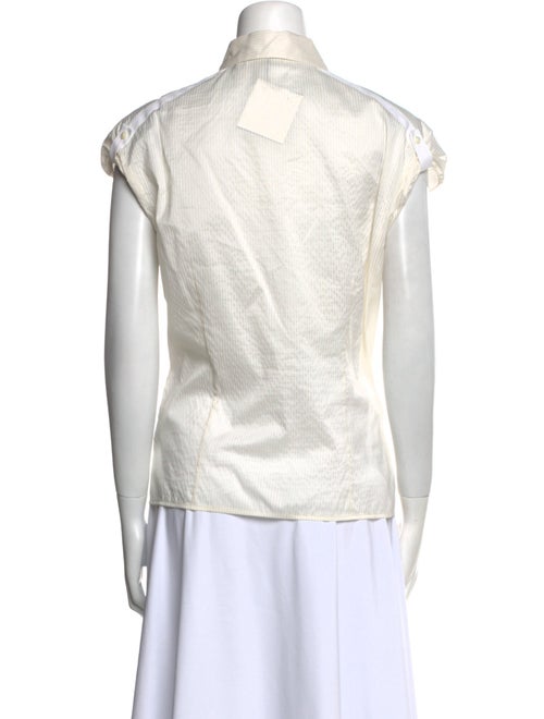Jil Sander Short Sleeve Button-Up Top