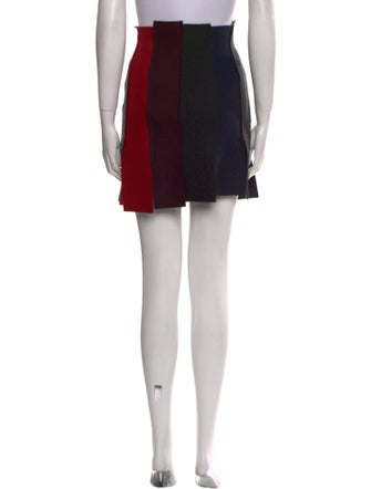 Jil Sander Virgin Wool Mini Skirt