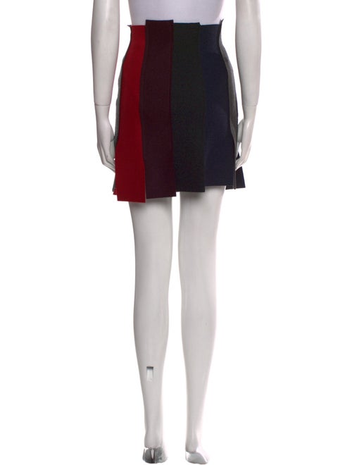 Jil Sander Virgin Wool Mini Skirt