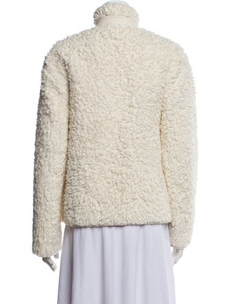 Jil Sander Faux Fur Jacket